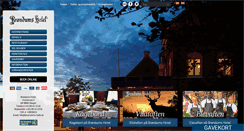 Desktop Screenshot of broendums-hotel.dk